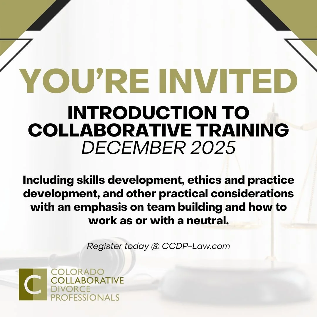 Collaboration means every voice is heard, professionals and families work together for outcomes that last 🌱

#CollaborativeDivorce #DivorceSupport #FamilyLaw #MentalHealth #ColoradoDivorce