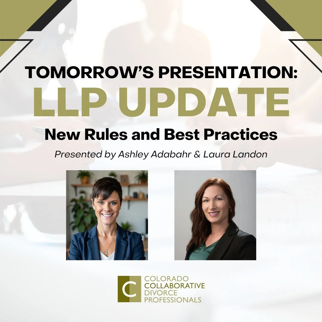 Tomorrow's Monthly meeting features a presentation from our very own board members, Laura Landon and Ashley Adabahr!

They will be presenting &ldquo;LLP Update &ndash; New Rules and Best Practices,&rdquo; breaking down exactly what Licensed Legal Par