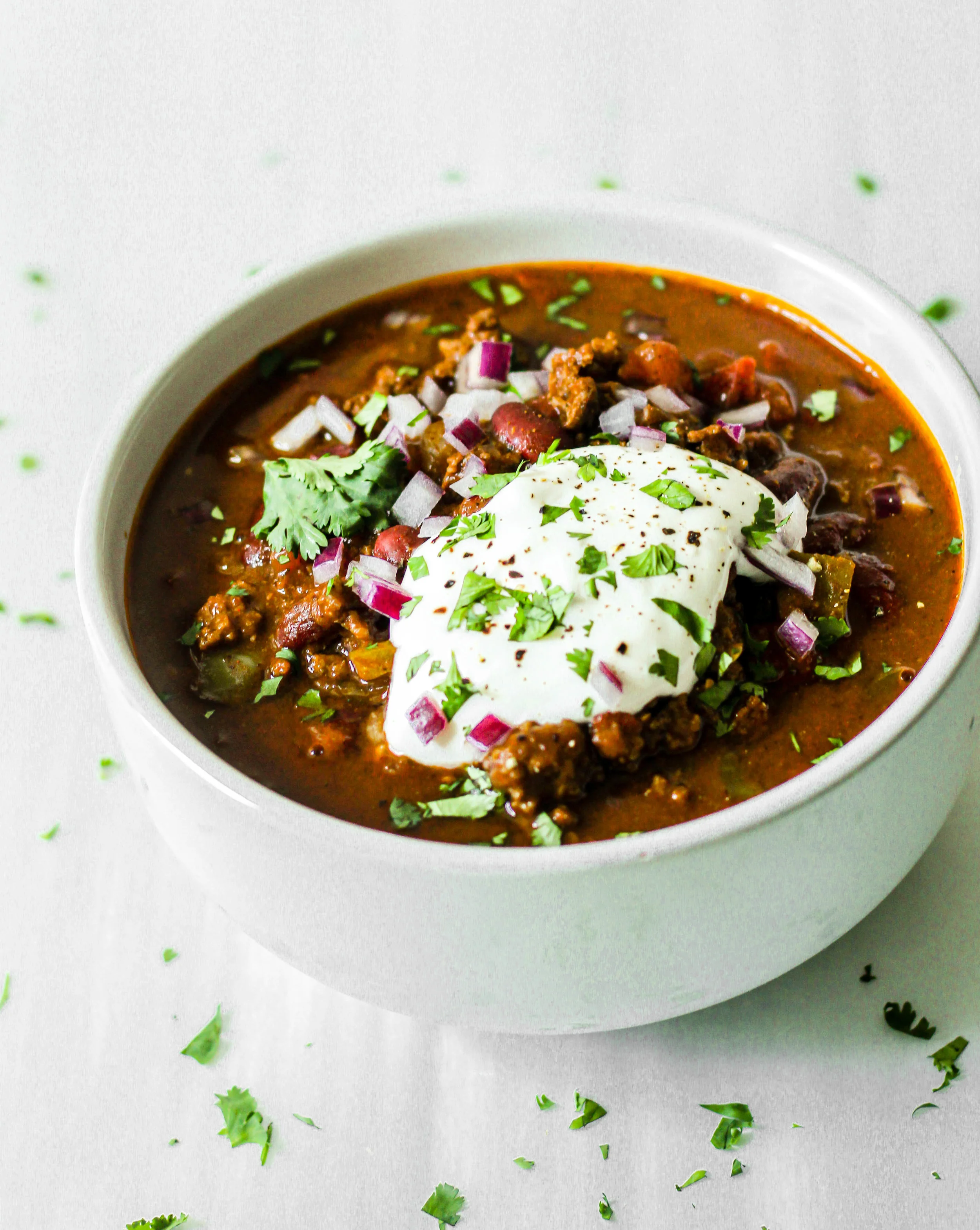 Easy Pumpkin Chili - All the Healthy Things