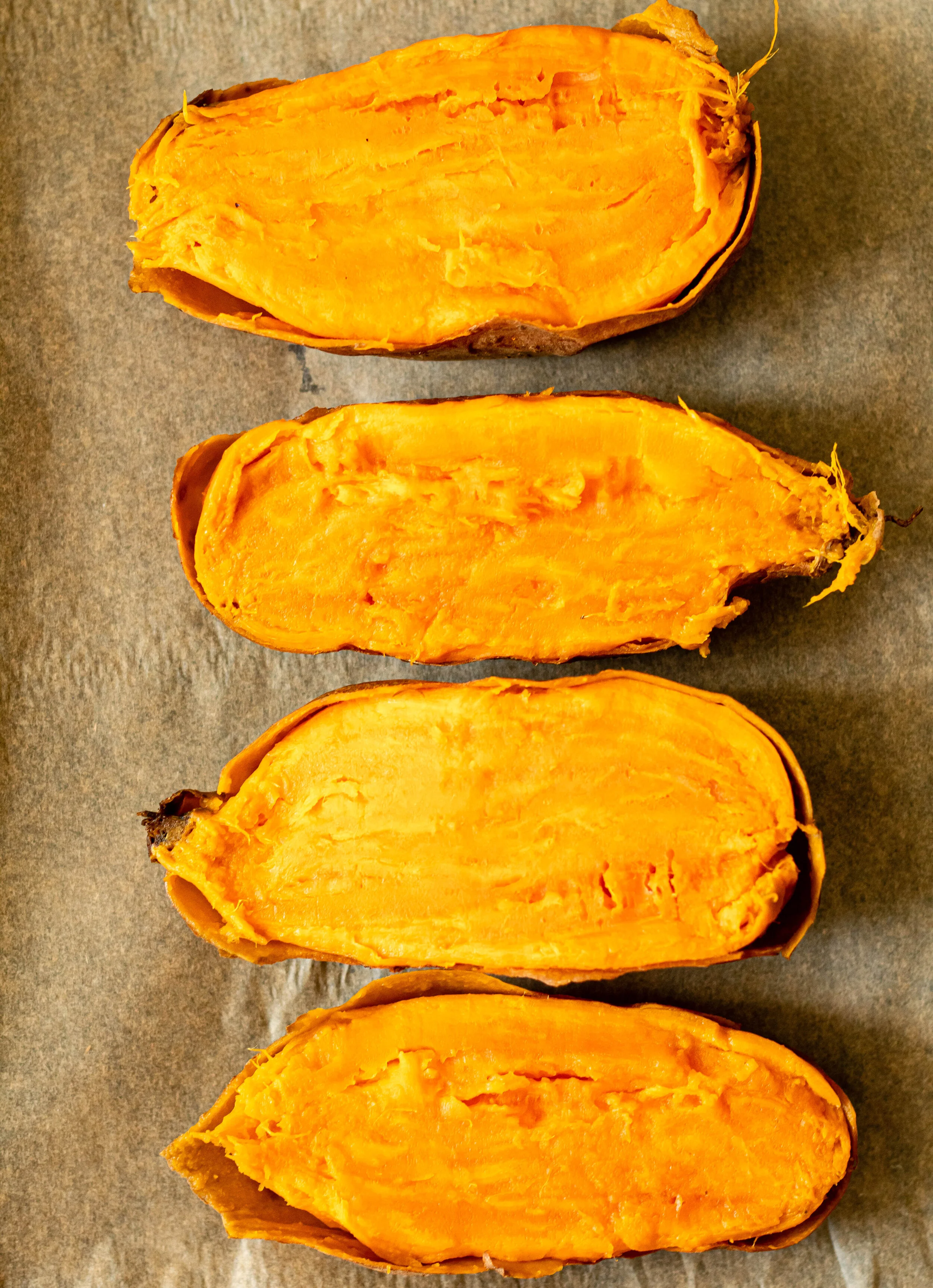 Almond Butter Sweet Potato Muffins_roasted sweet potatoes.jpg