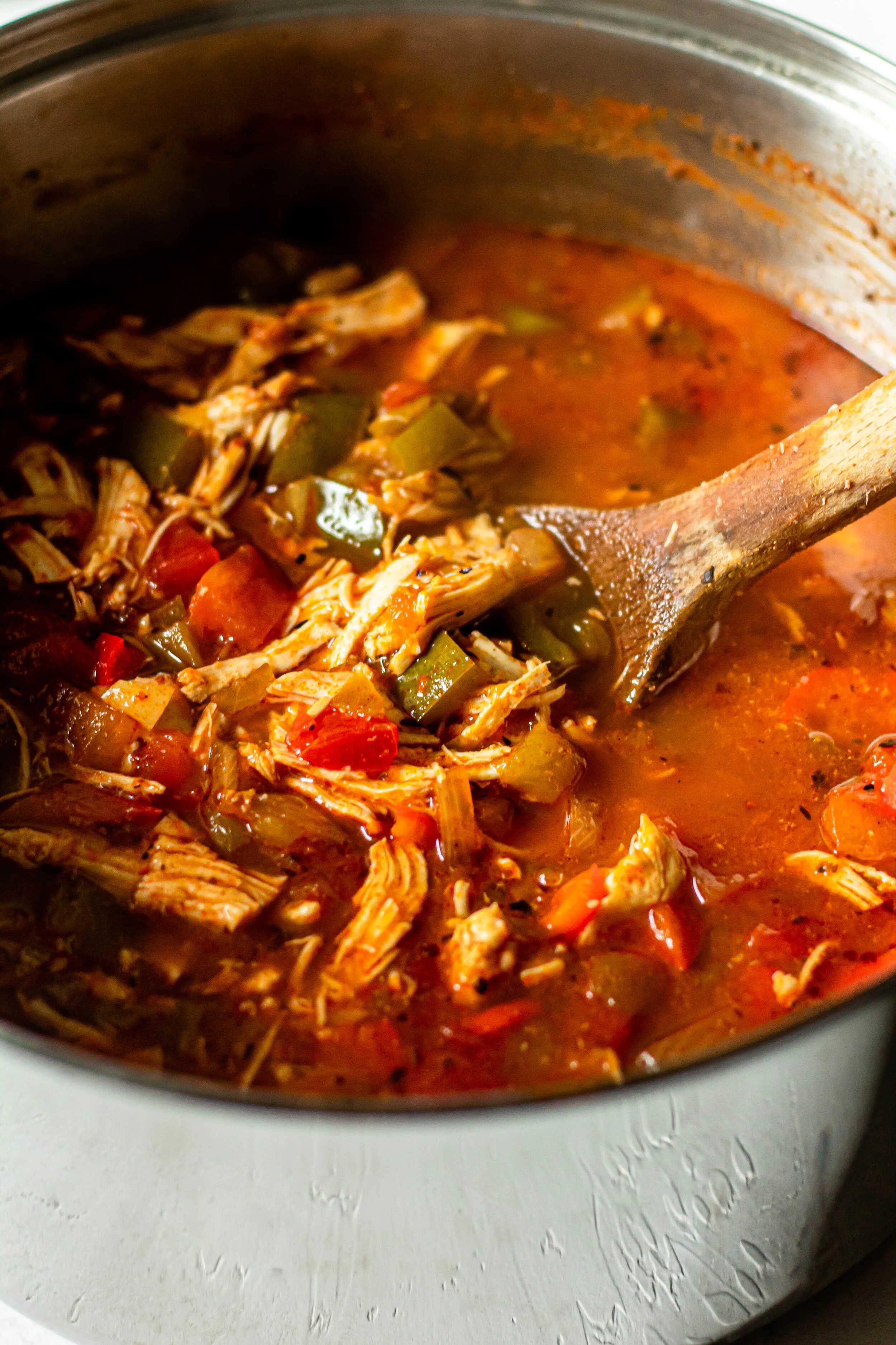 Healthy Chicken Taco Soup (Whole30, Paleo, Gluten-Free)