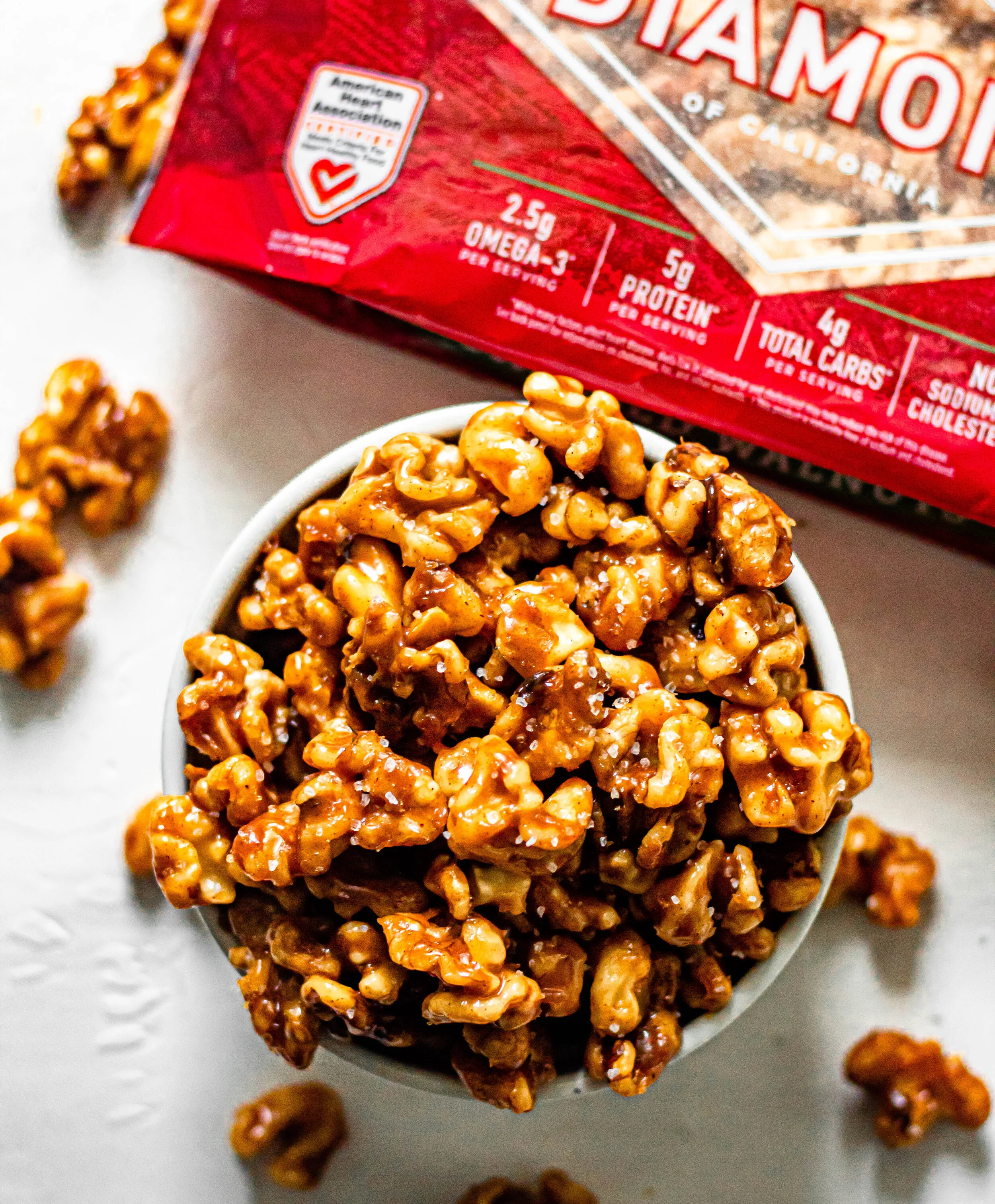 Honey Glazed Walnuts