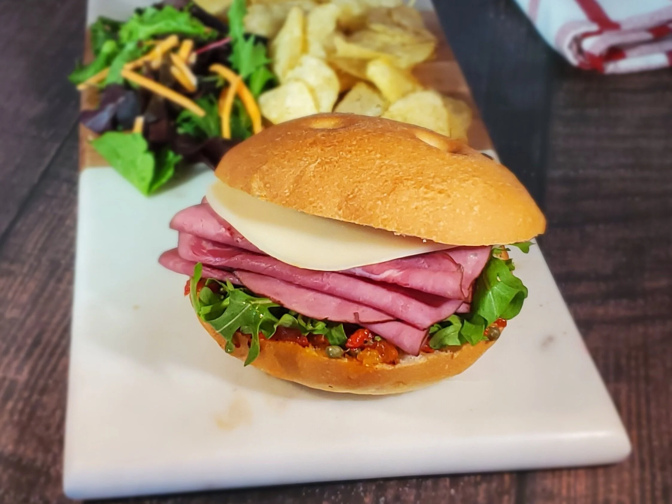 Roast Beef &amp; Red Pepper Relish Sandwich, $11.50