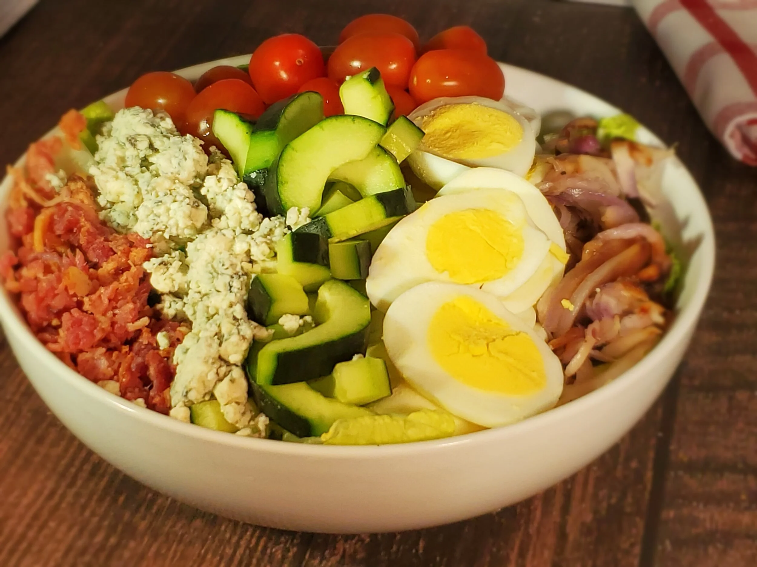 Cobb Salad, $10.50 (gluten free)