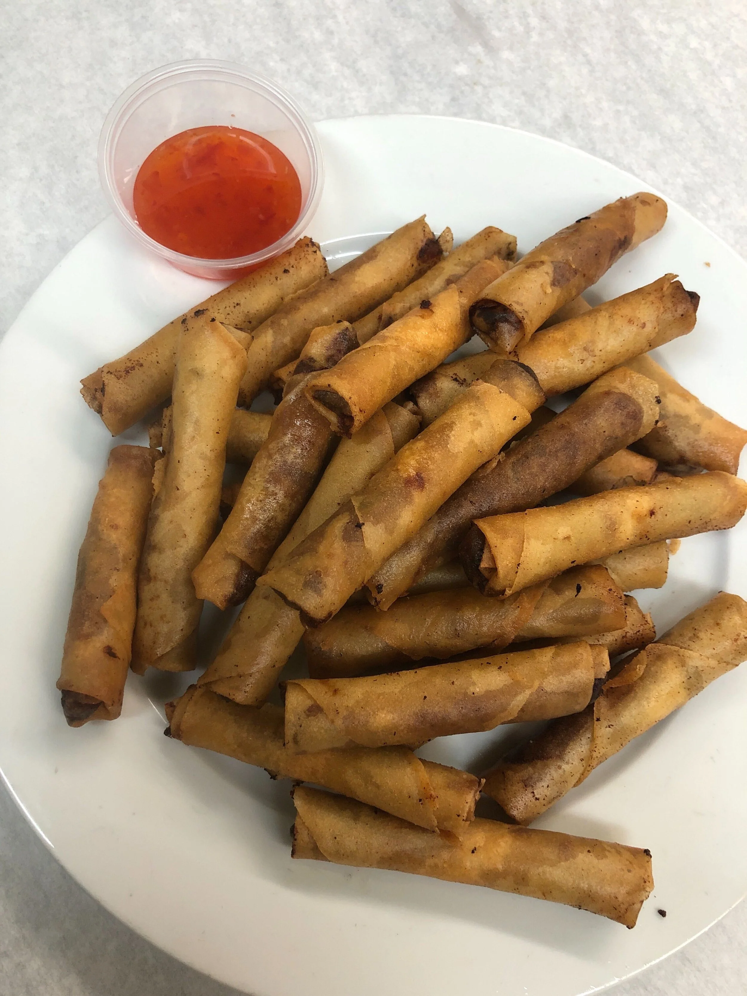 HandRolled Frozen Lumpia 40 pcs for 10 — 2Forks