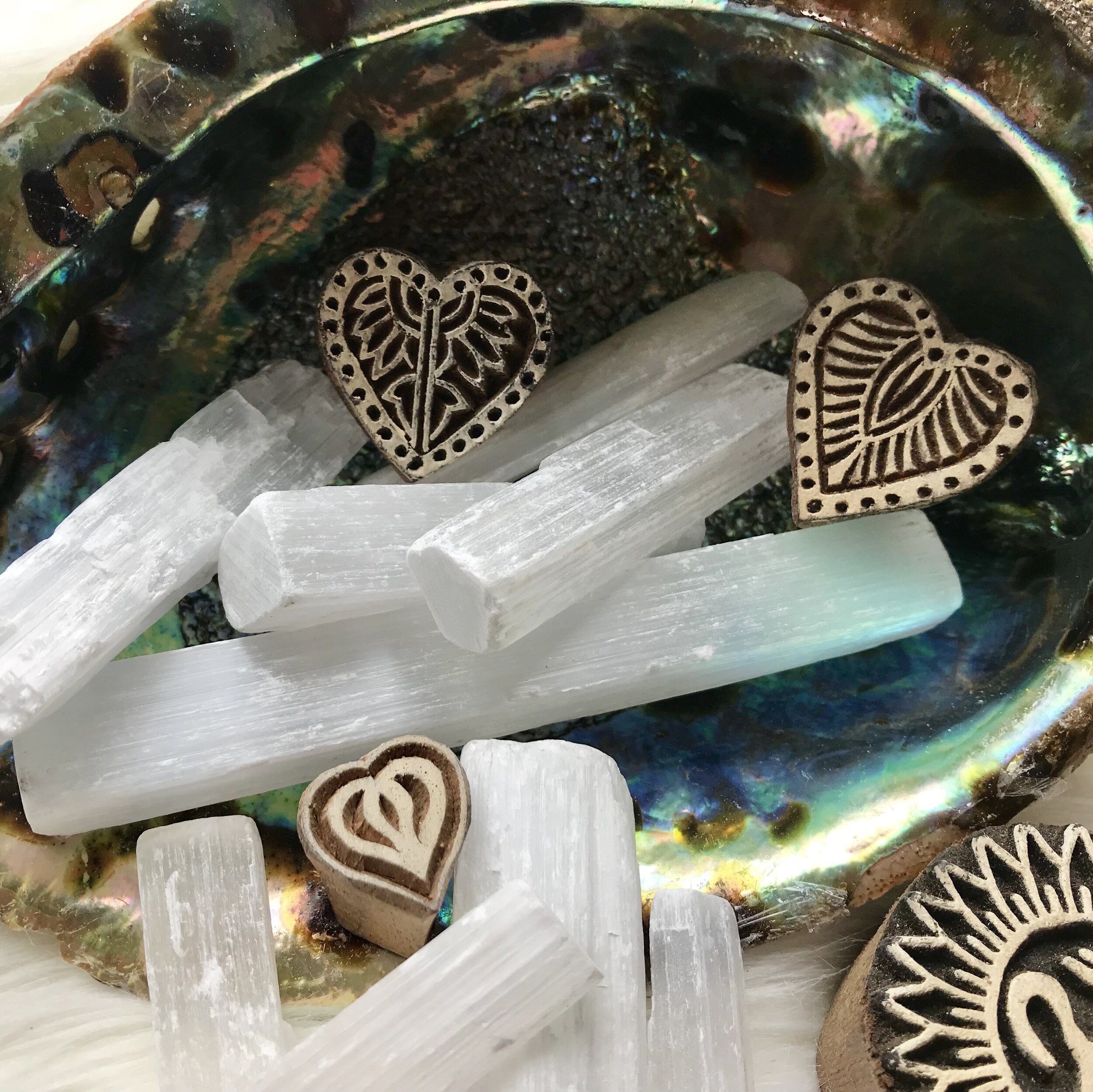 Selenite Wand | Raw Crystal | Energy Clearing