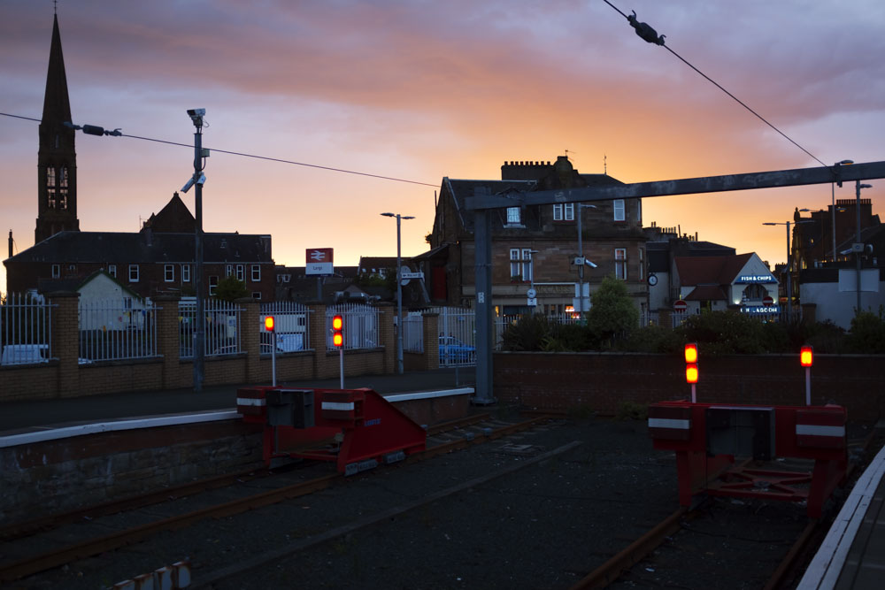 Train Station in Largs