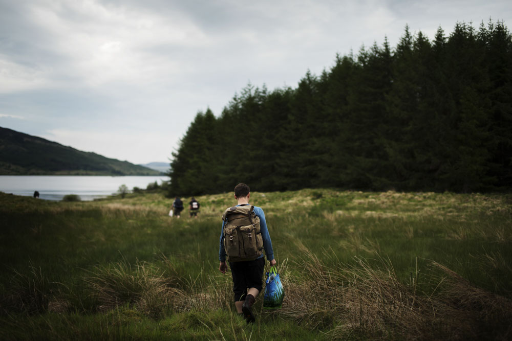 Approaching Loch Doon