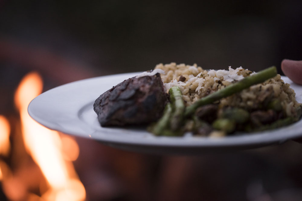 Outdoor dinner