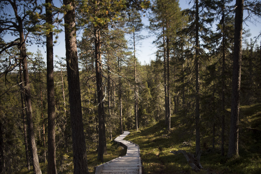 Hiking in Hossa