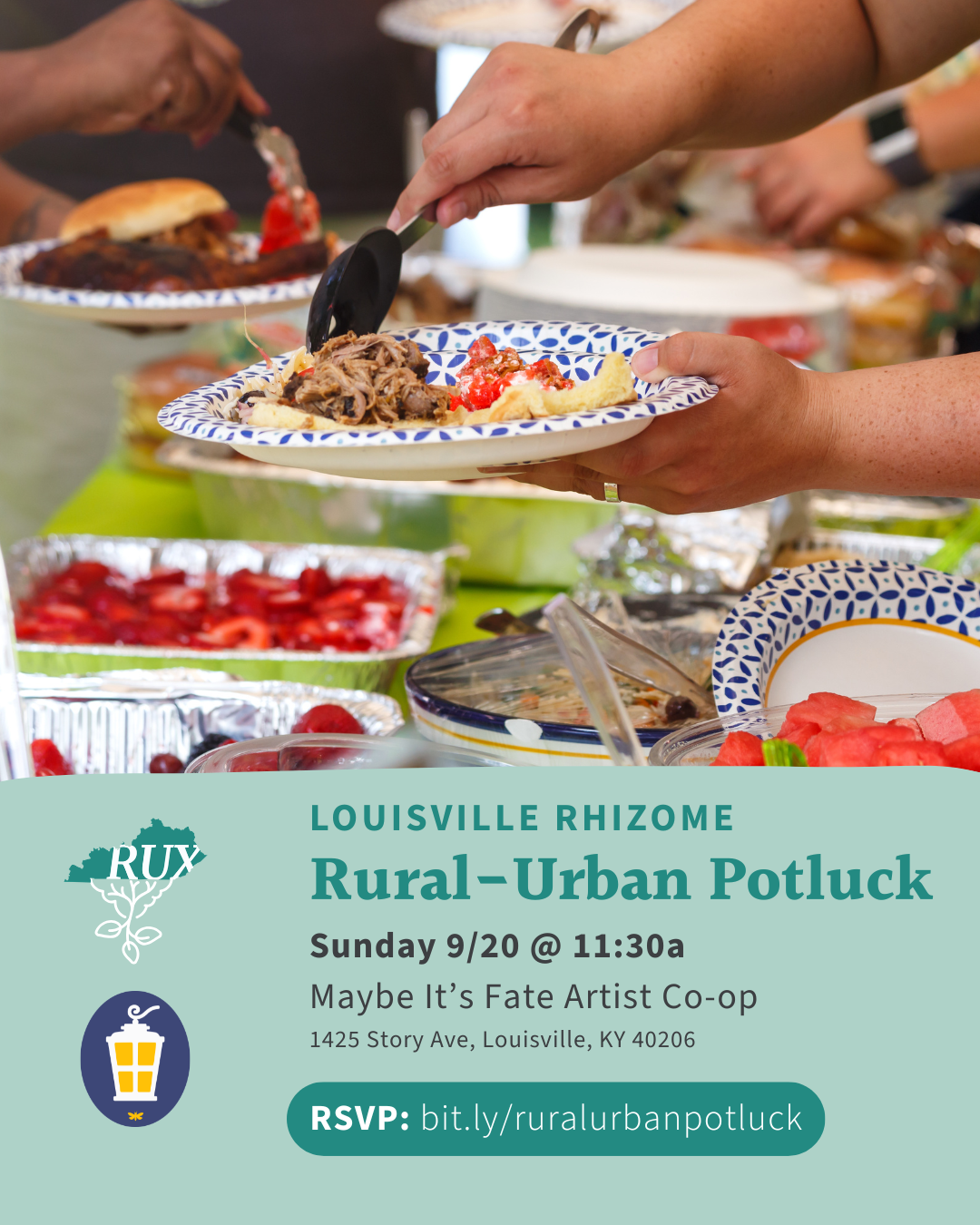 Louisville Rhizome: Rural-Urban Potluck