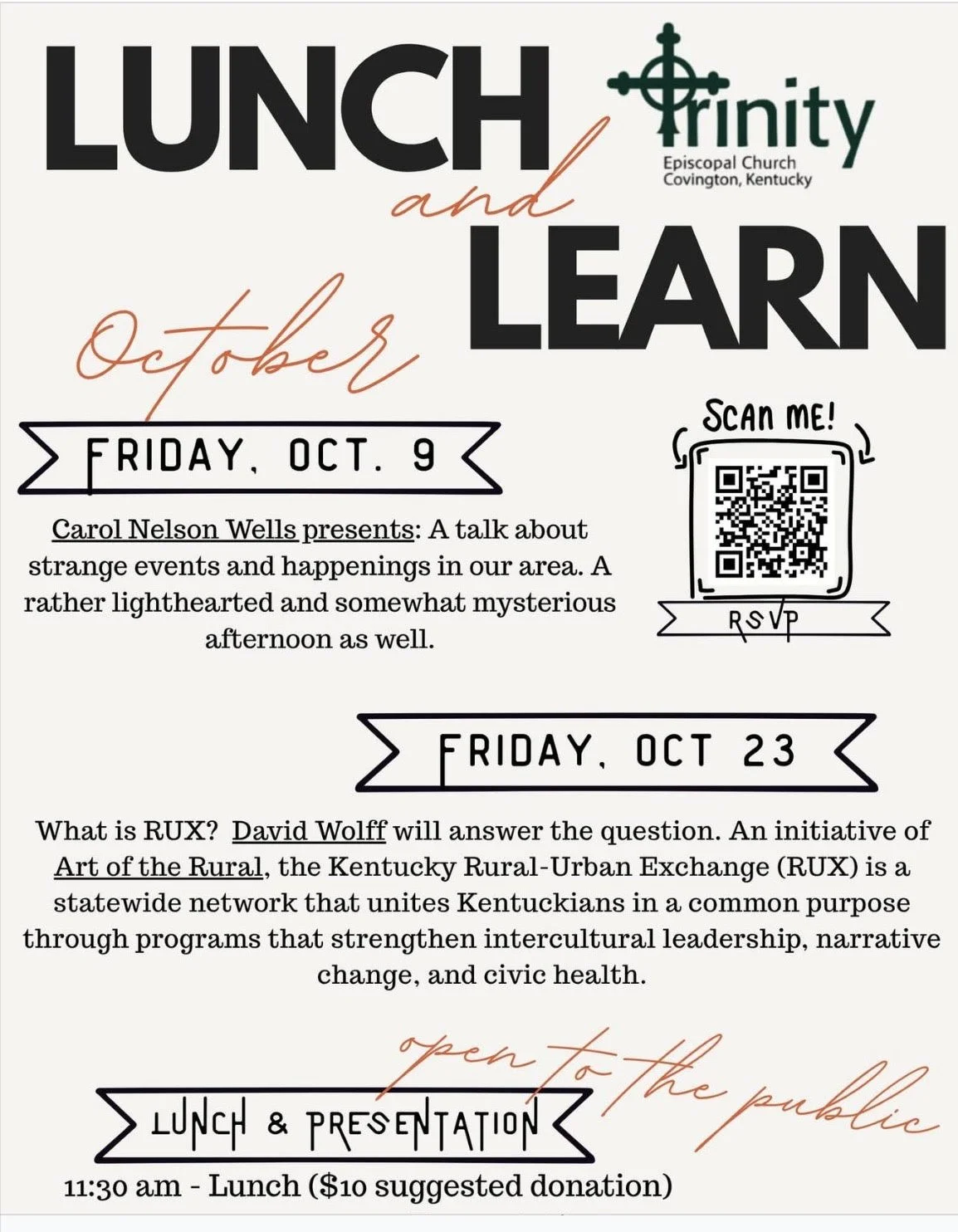 Northern KY Rhizome: Lunch &amp; Learn about RUX!
