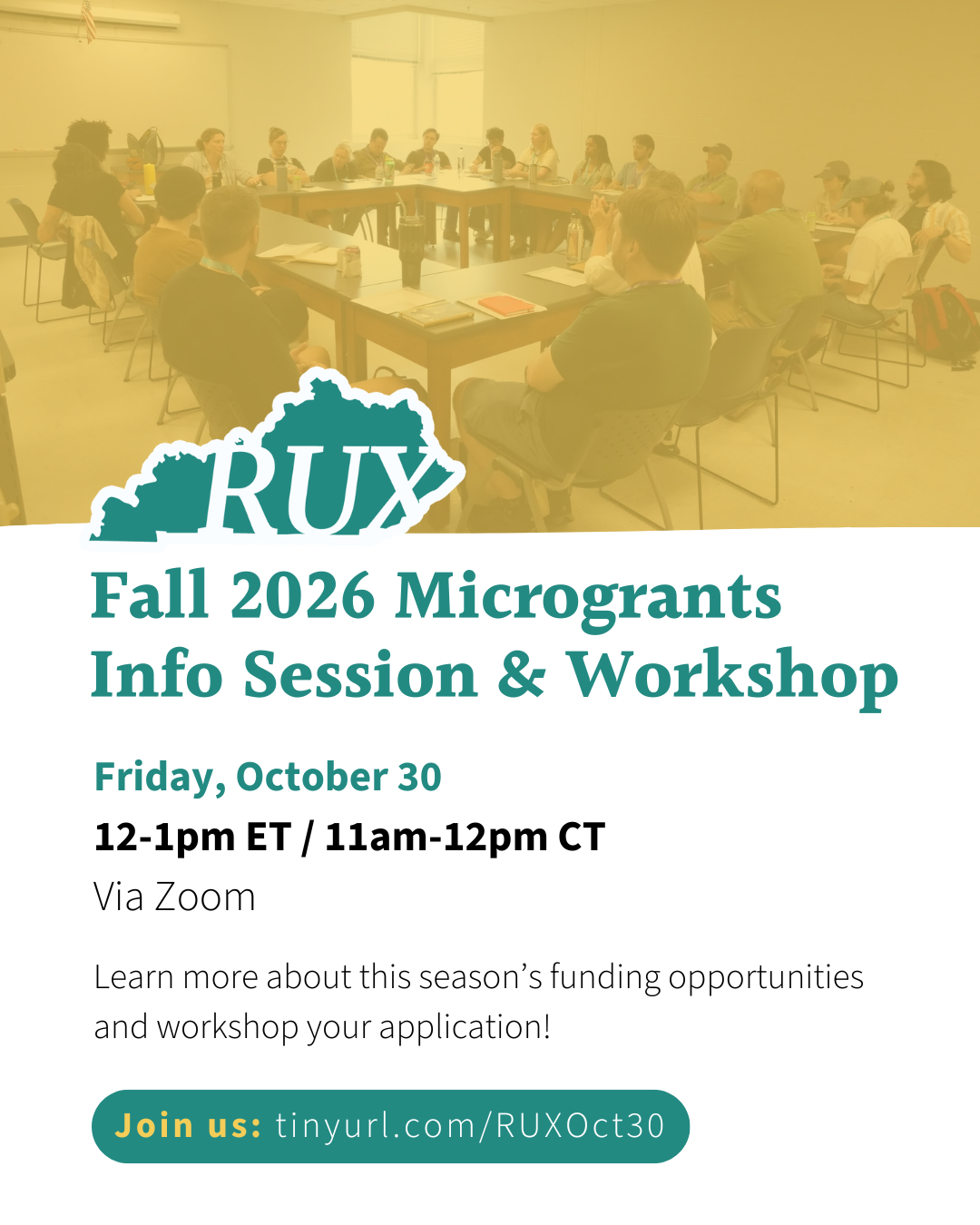 Microgrants Info Session &amp; Webinar