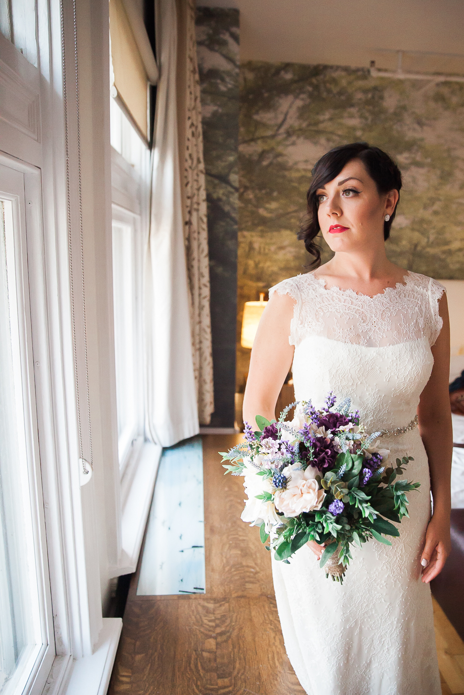 Toronto Gladstone Hotel Wedding Photo