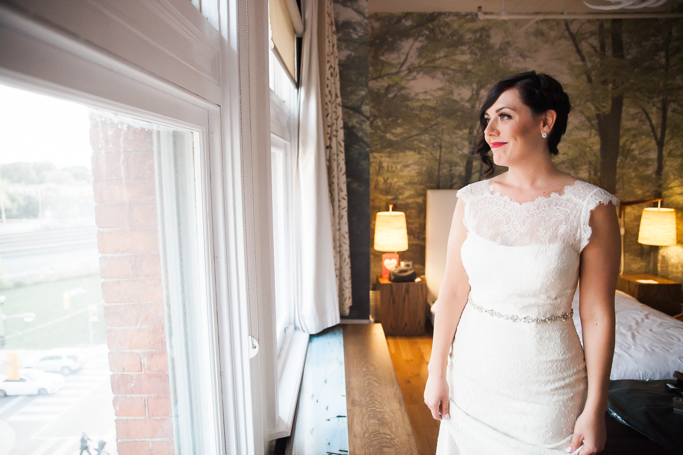 Toronto Gladstone Hotel Wedding Photo