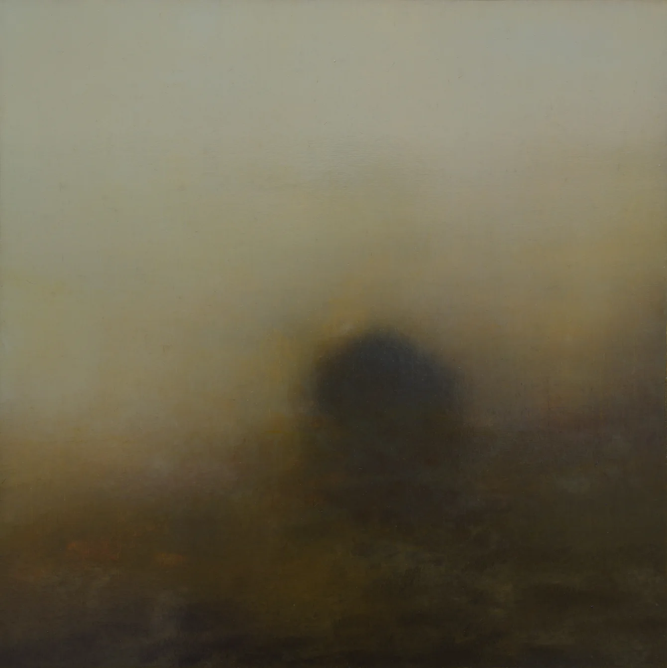 Dark Brushed Soul | 40cm x 40cmOil on Panel (Framed)