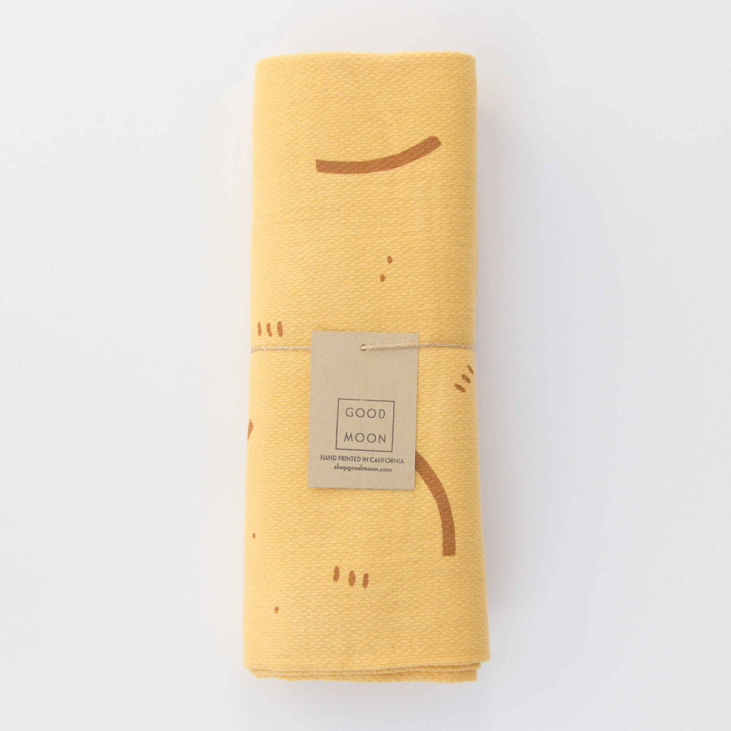 Specks Swaddle - Goldenrod