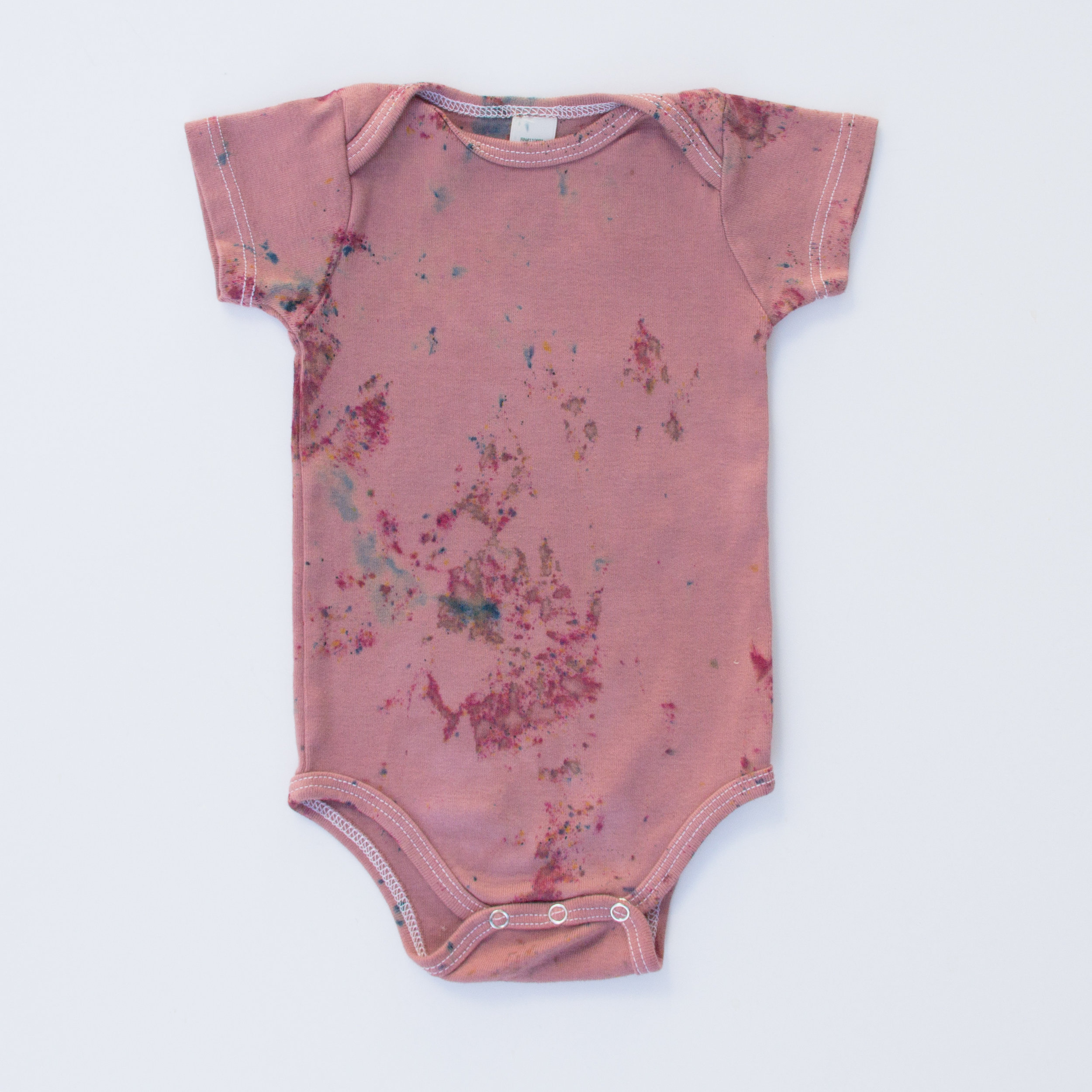 Short Sleeve Bodysuit - Wisteria