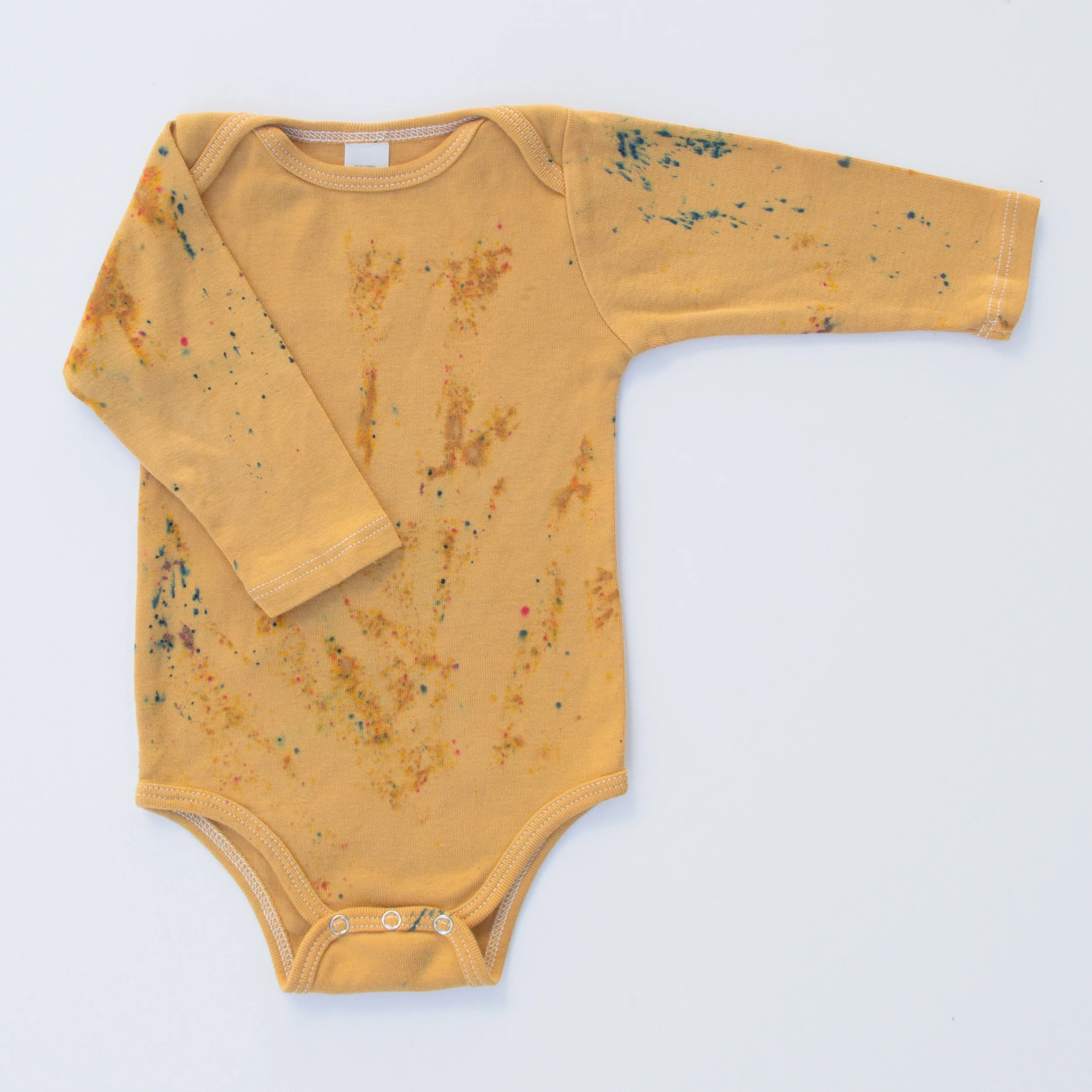 Long Sleeve Bodysuit - Marigold