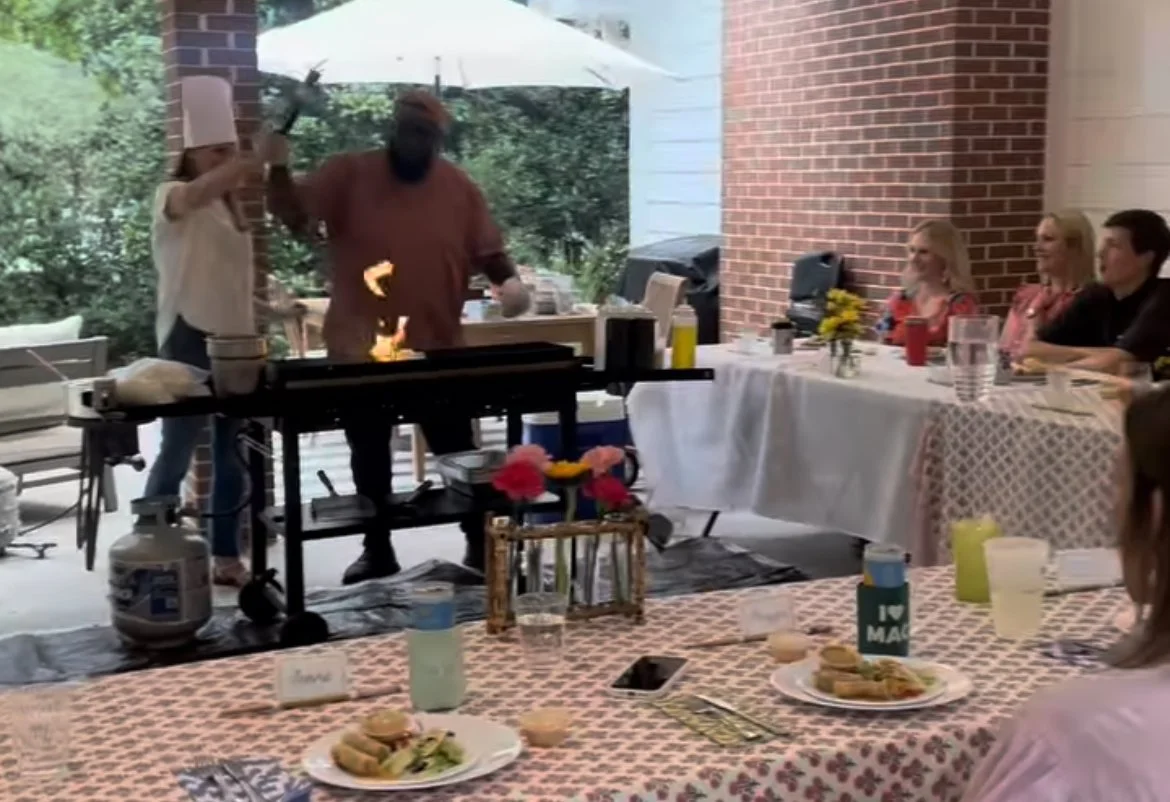 Private hibachi dinner for 6 by Chef Steve Creations