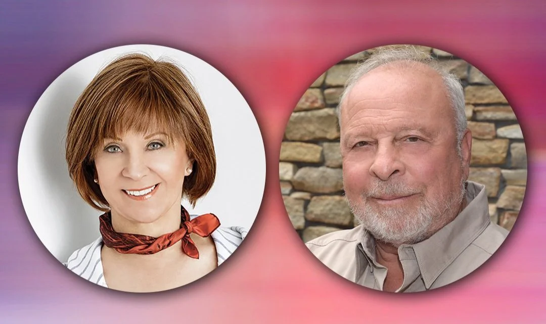 Nelson DeMille and Janet Evanovich