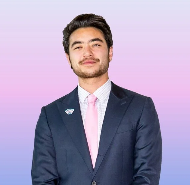 Schuyler Bailar with Marcie Bianco 