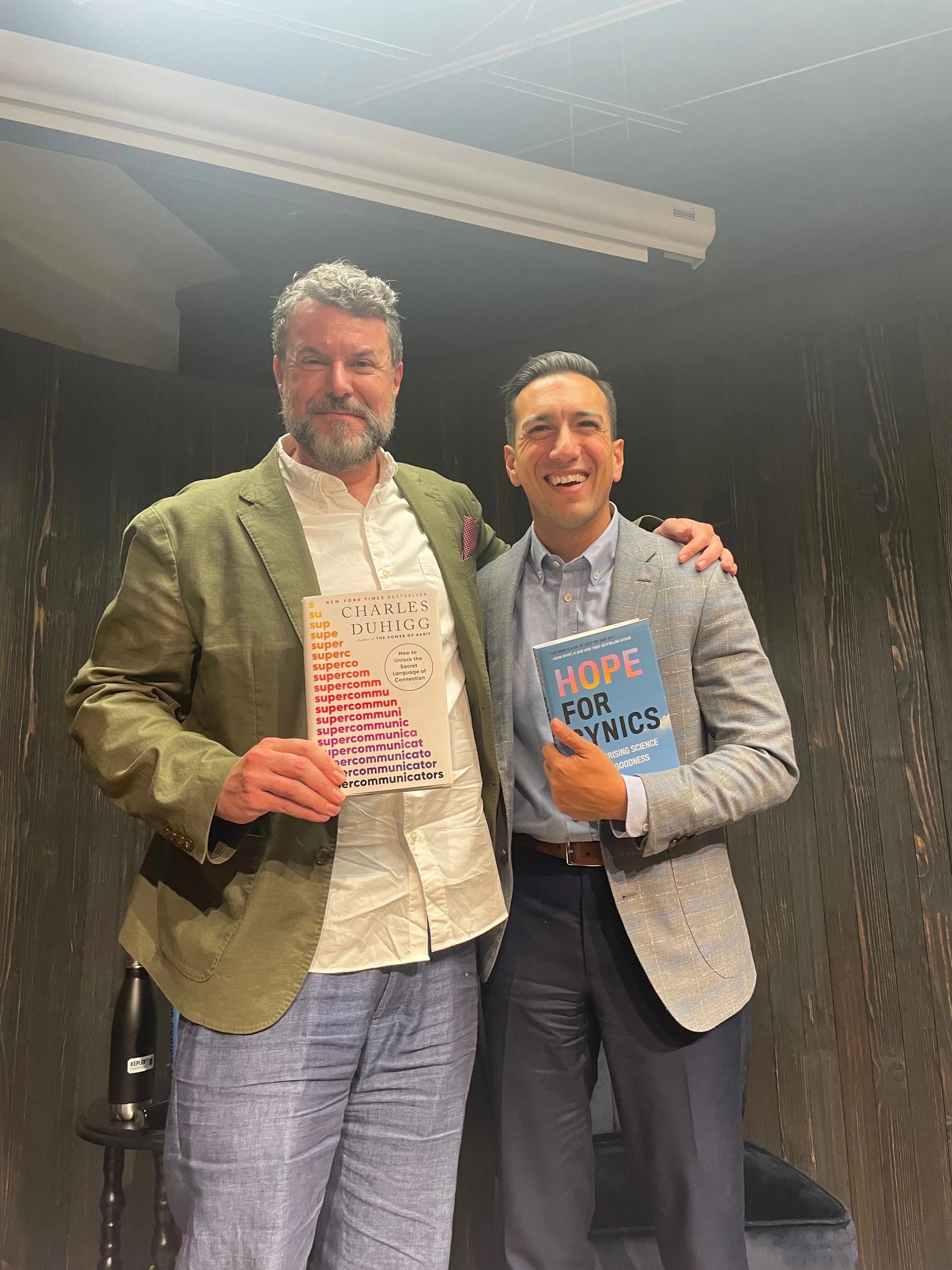 Jamil Zaki with Charles Duhigg