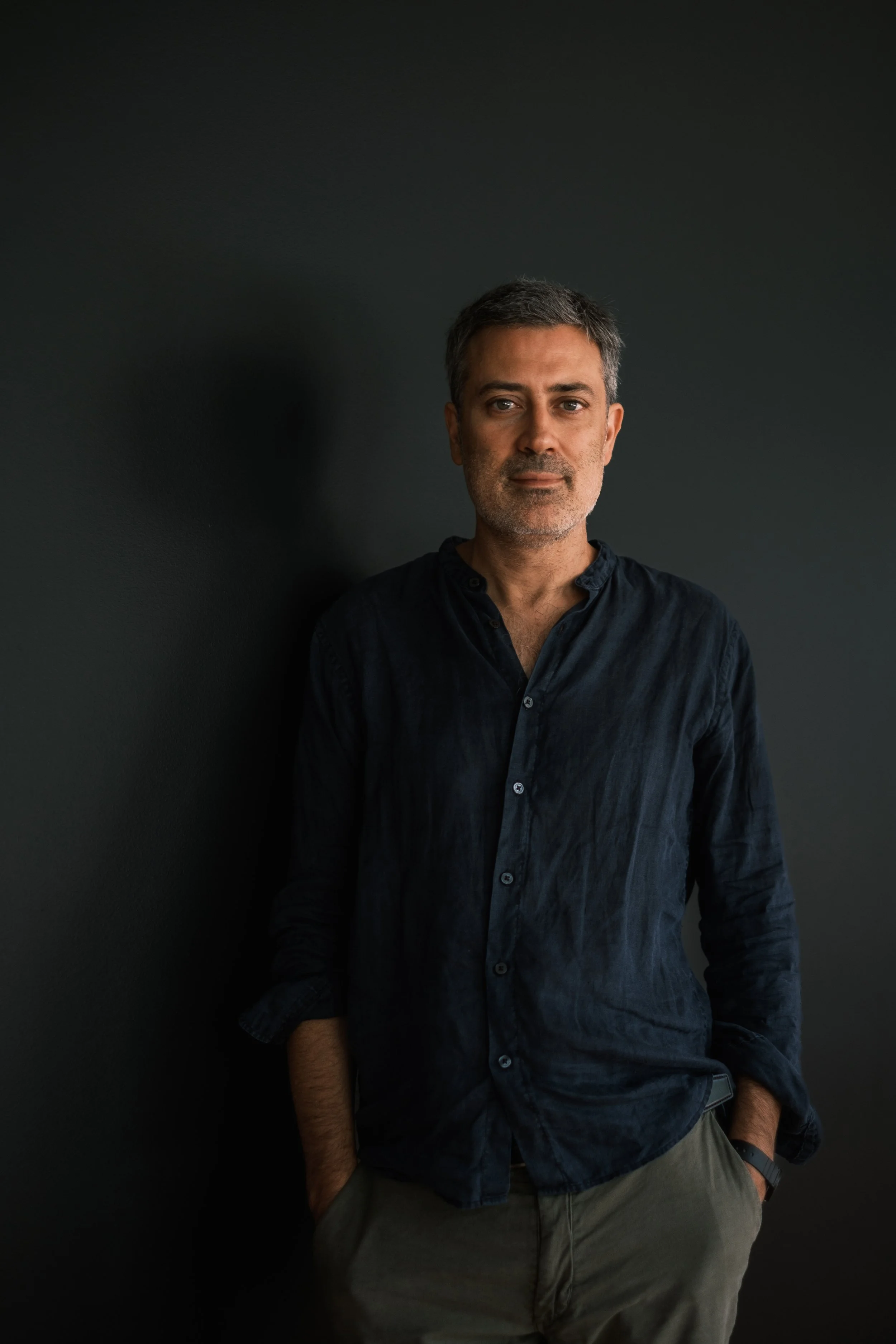 Andrea Bajani with Andrew Sean Greer 