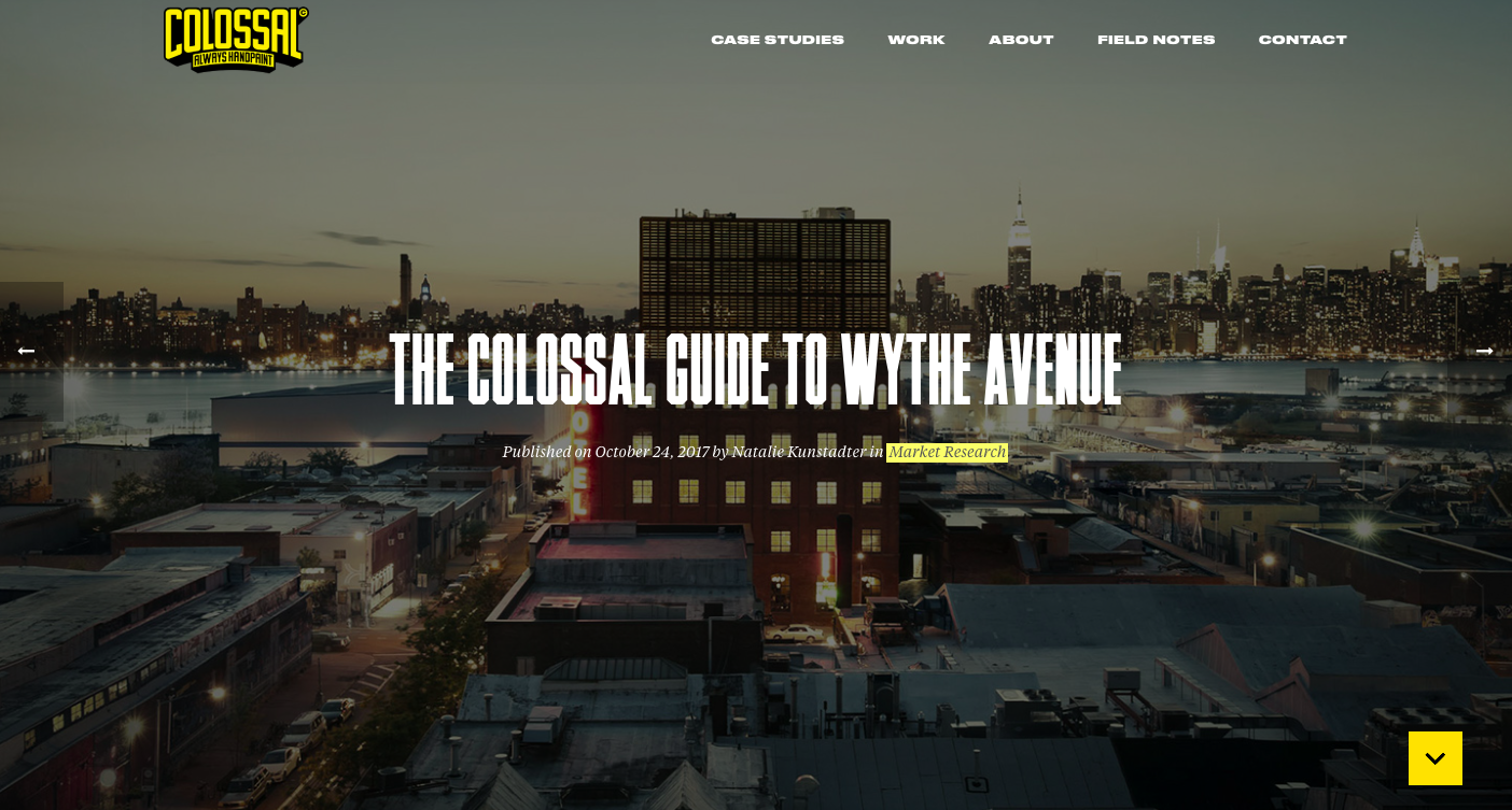 The Colossal Guide to Wythe Avenue