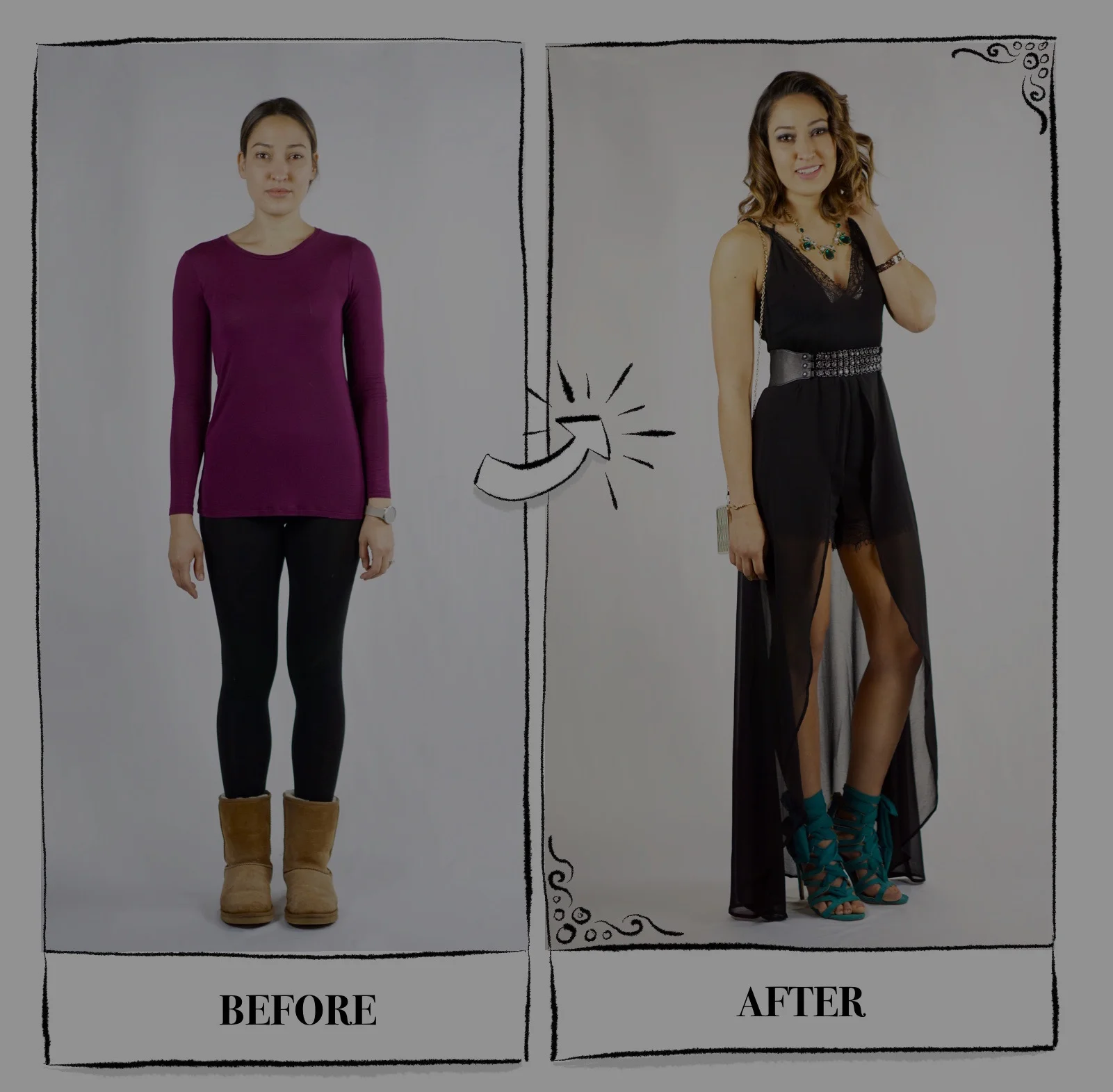 Anniversary date night outfit