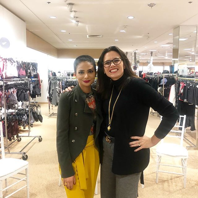 It was such an honor to be invited by @lordandtaylor and have a conversation with one of my favorites women leaders in the USA Vanessa LeFebvre,  the president of Lord &amp; Taylor. She&rsquo;s such a kind, smart and amazing woman. 
Huge thanks to @l