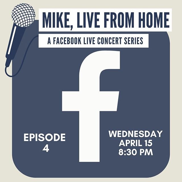 Tomorrow night!! Slide over to FB at 8:30 and catch the show!