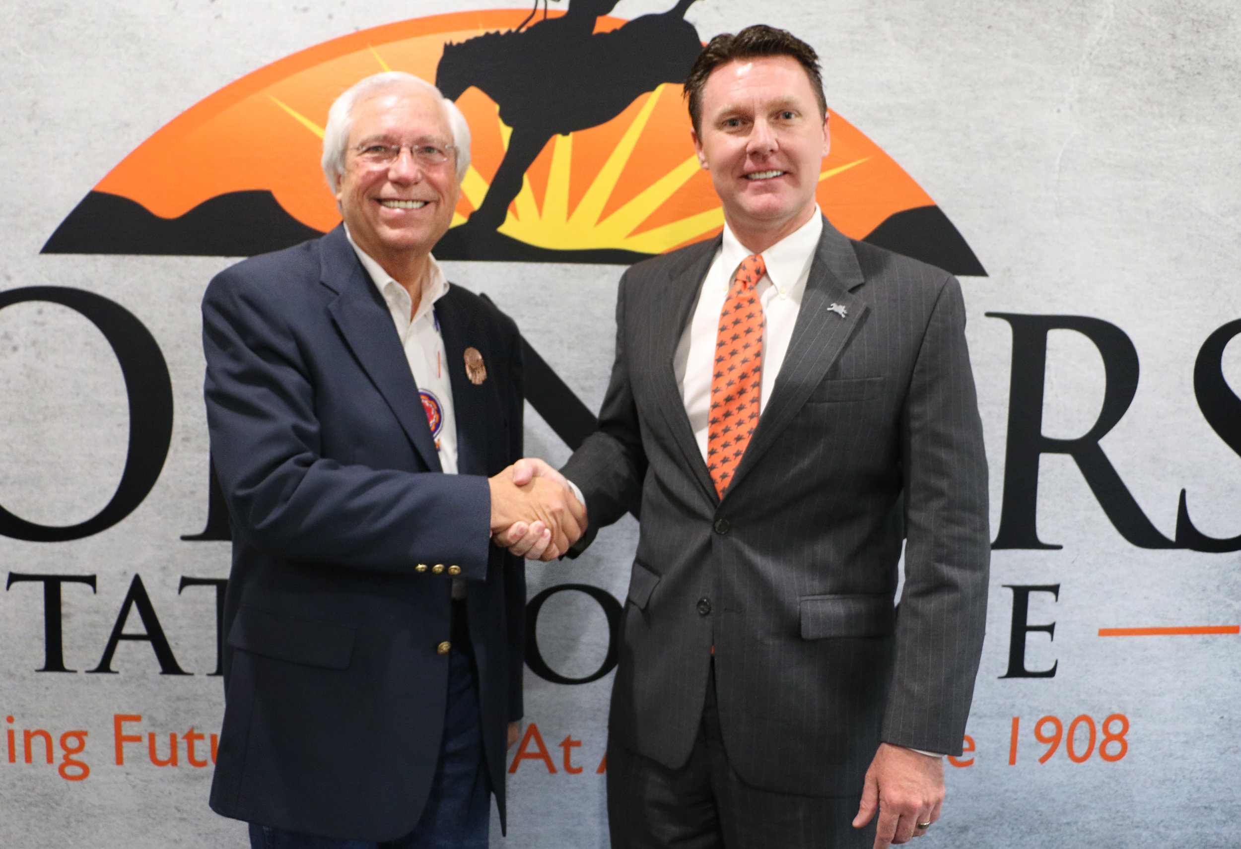 Cherokee Nation Principal Chief, Bill John Baker, and CSC President, Dr. Tim Faltyn