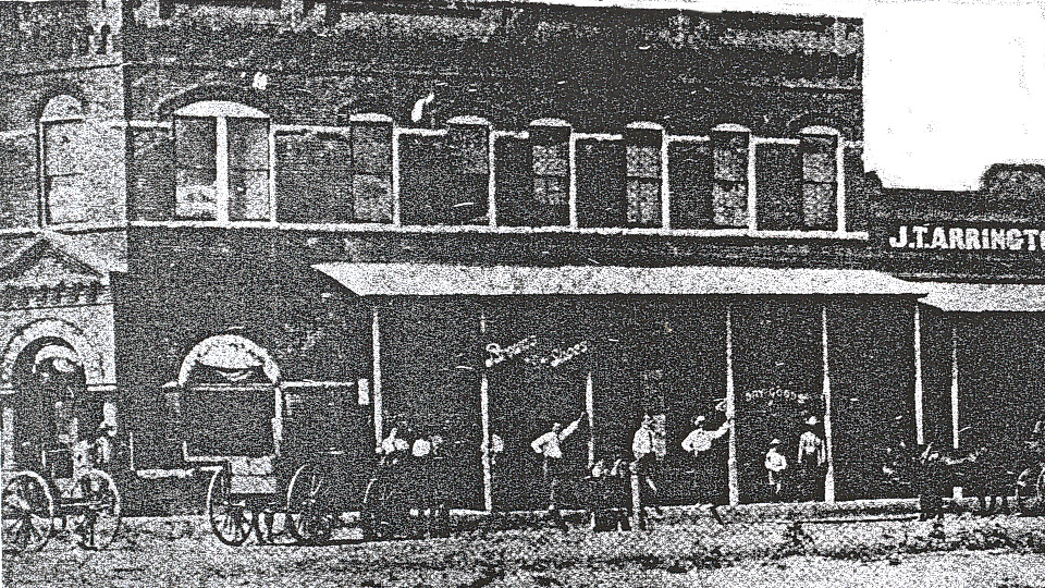 Overstreet Building located in downtown Warner.