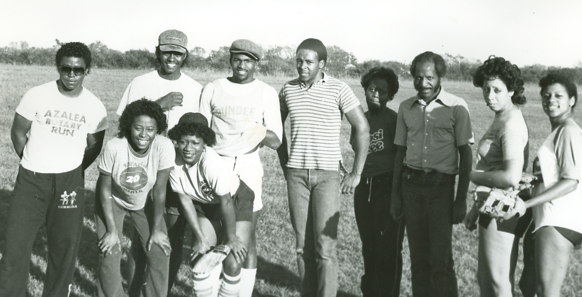Black Student Society officers 1983
