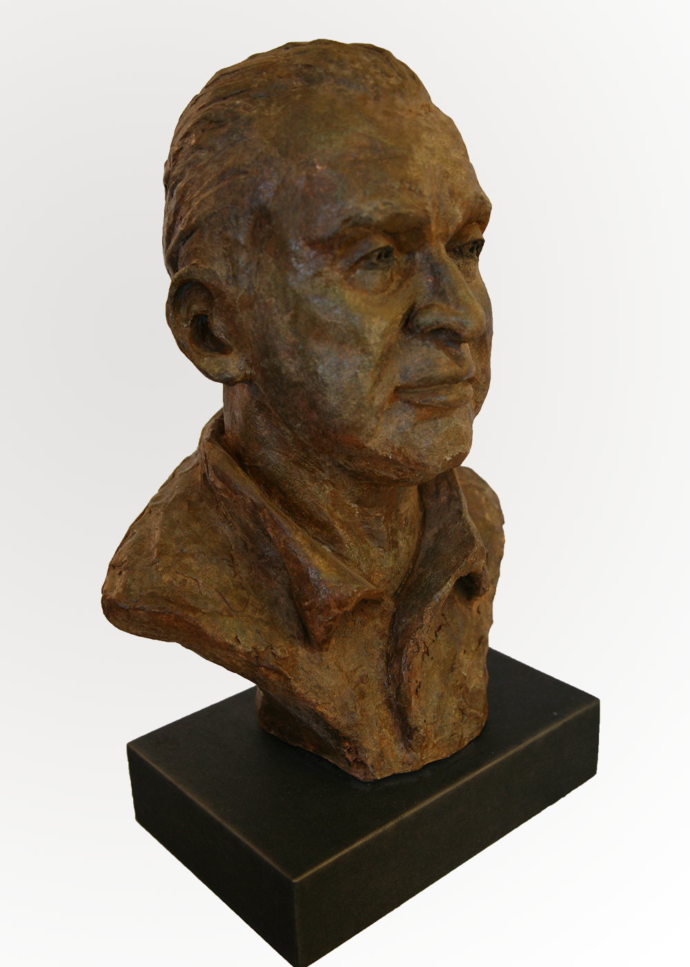 chris painted clay 16 x 9 x 6.5