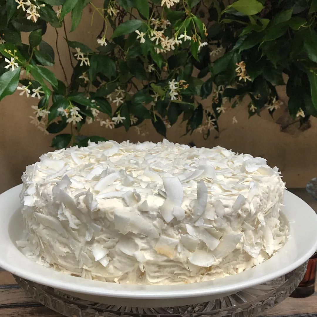coconut layer cake
