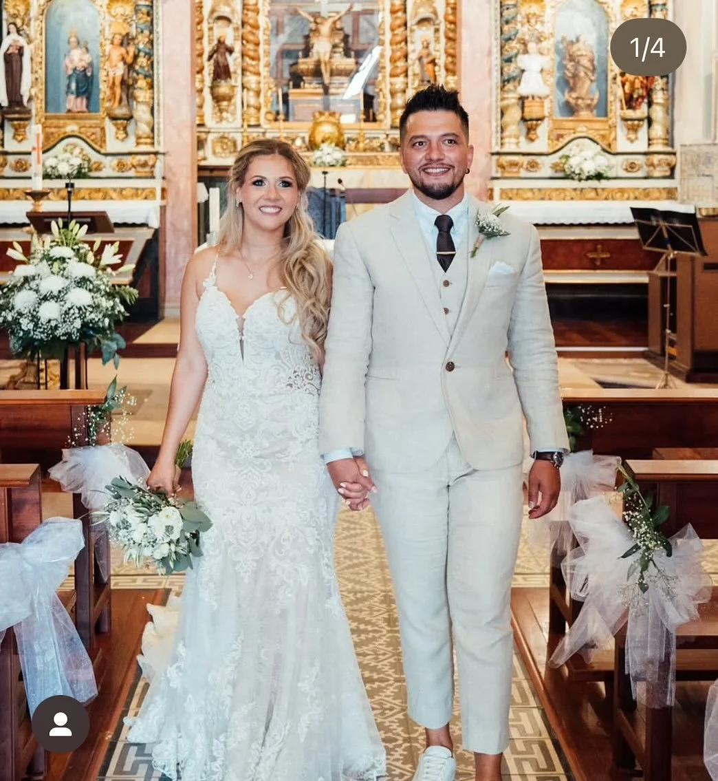Happy Anniversary @dannycardoso__ and @soraiar it was such a pleasure to collaborate Danny’s Suit for your big day. #customweddingsuit #bespokewedding #bespokeweddingsuit #weddingsuit #tailor #customtailor #groom #groomsuit #groomsuits #bespoke