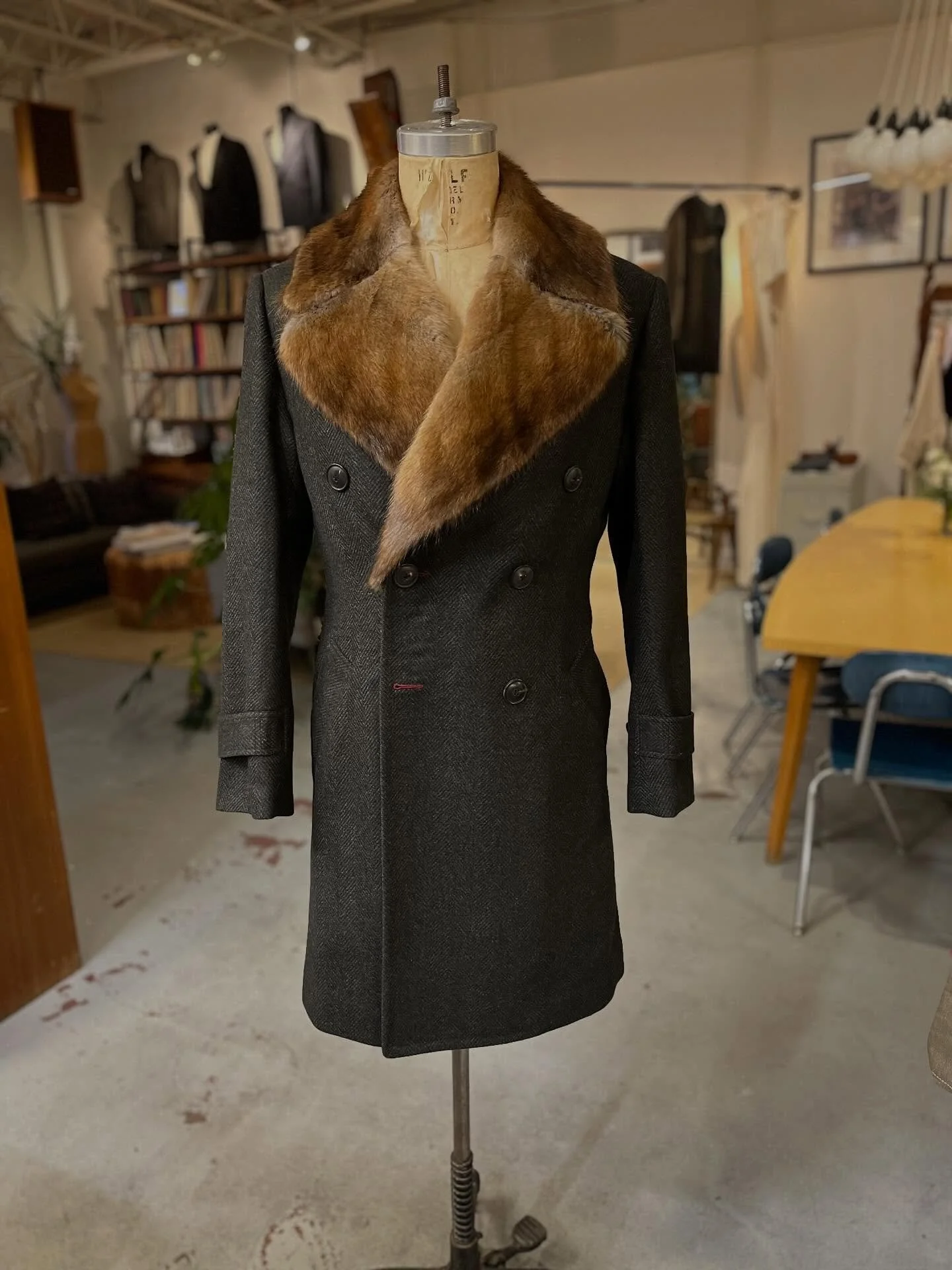 From concept to coat. This one was hand delivered today. 

#bespoke #bespoketailors #bespoketailor  #bespoketailoring #coat #overcoat #wintercoat #bespokewintercoat #bespokeovercoat #tailor #tailorshop #customtailor #customtailoring #customcoat #cust