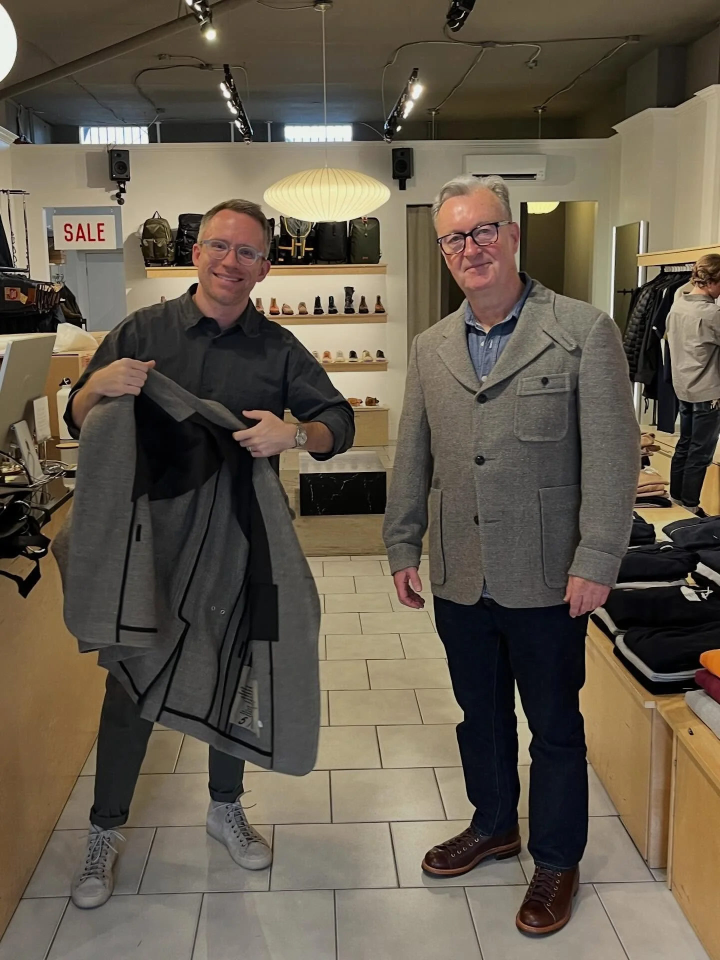 The 200km jackets are now officially available @gerhardsupply and we were thrilled to see one sell before they all got unpacked @marknowacz The 200km jackets are the kick off to the Philip Sparks Tailored Goods 20th anniversary celebrations read more