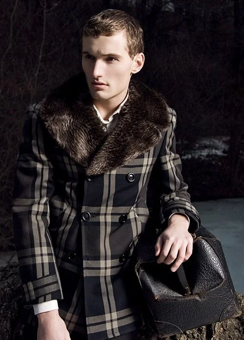 Peacoat variation made in the Philip Sparks Toronto studio