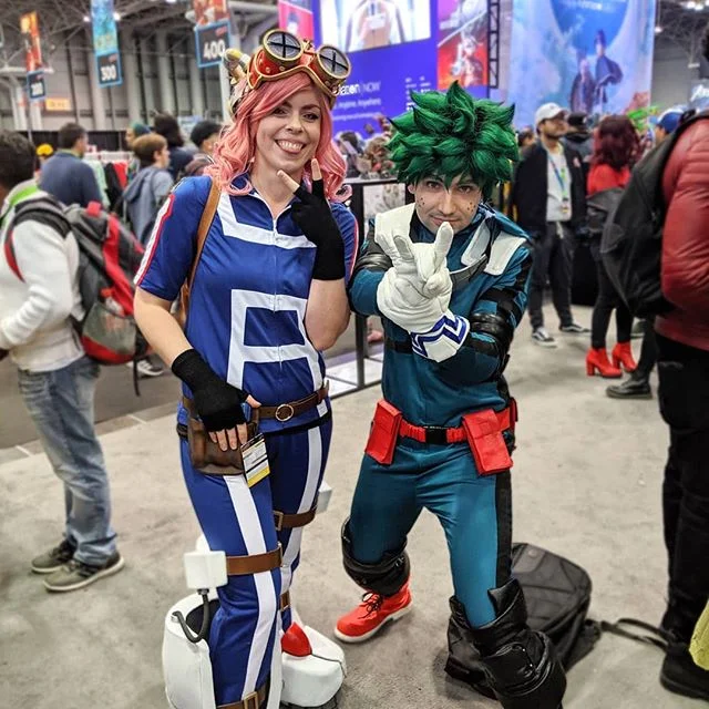 A couple more favs from #nycc, including an amazing family cosplaying as character from How to Train Your Dragon! 
Sad over the wrap of con season? Bored with all this free time? Check out r/cosplay on @reddit! Our lovely founder is being featured th