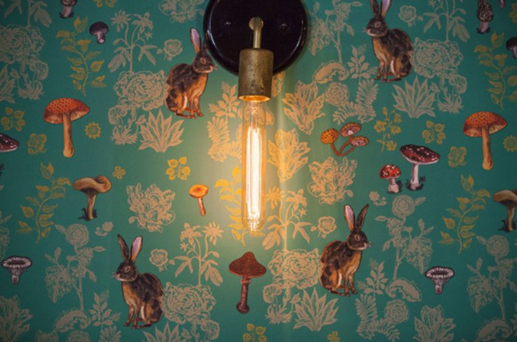 Nathalie Lete - Mushroom Forest Wallpaper