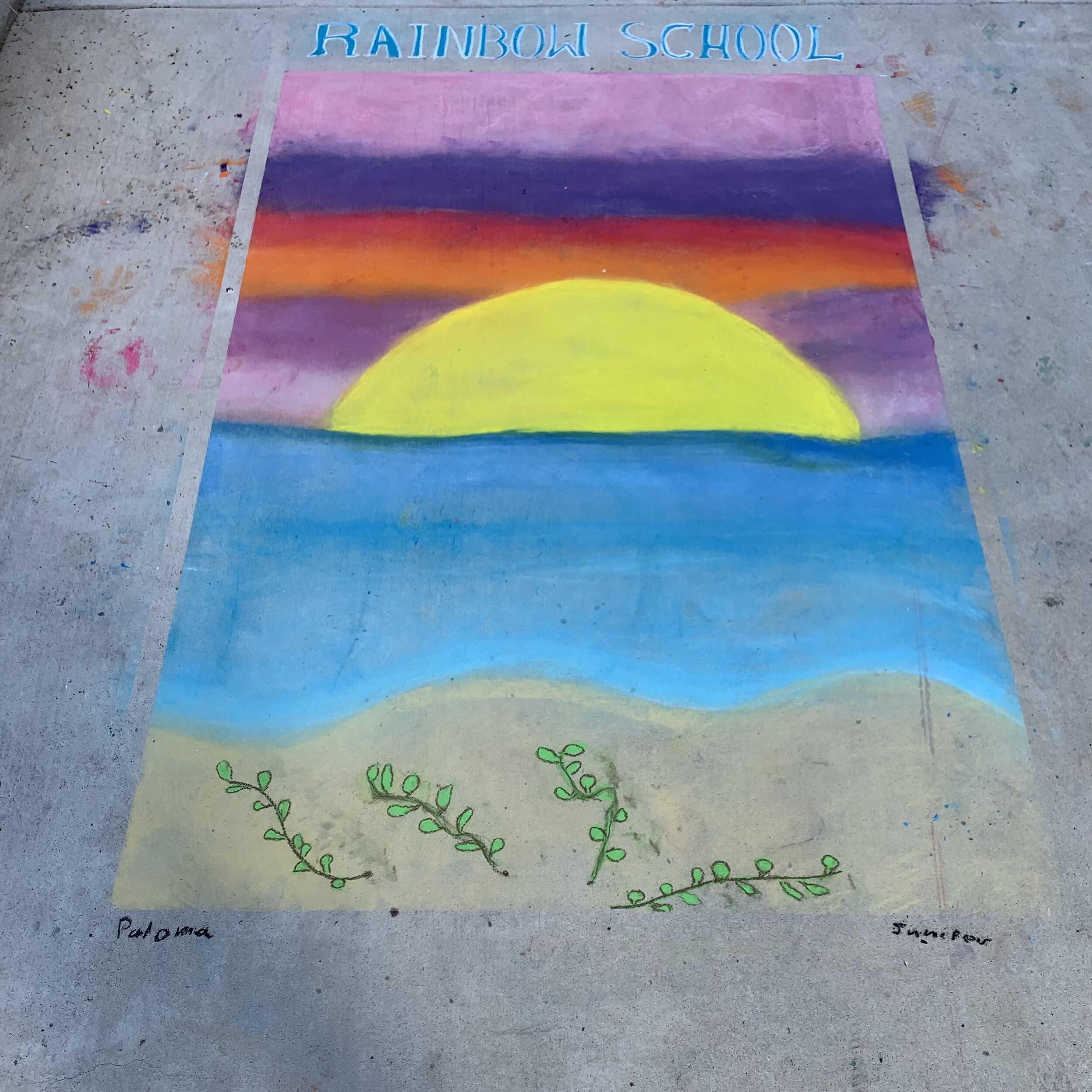  Rainbow School Artist:  Paloma Sanchez 