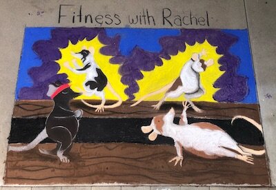  Fitness with Rachel Artist:  Piper McDonald 