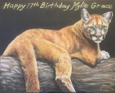  Happy 17th Birthday Kylie Grace Artist:  Vicki Richtman 