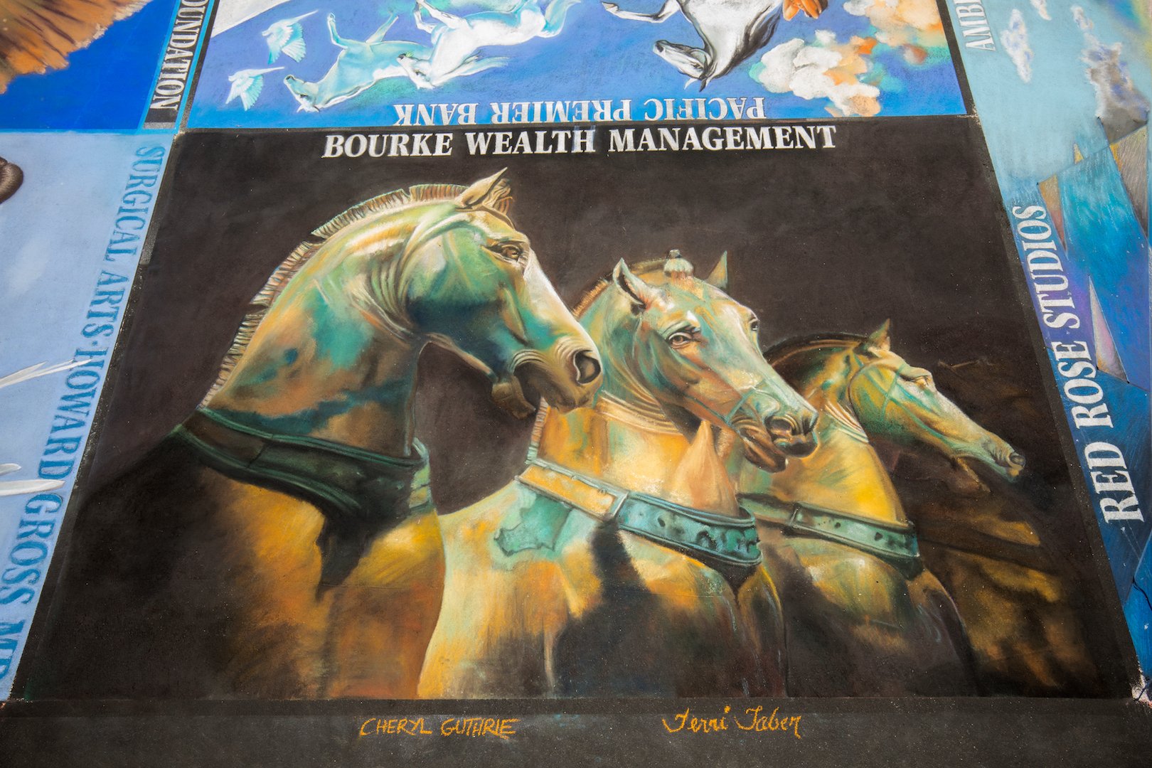  Bourke Wealth Management  Artists:  Cheryl Guthrie and Terri Taber 