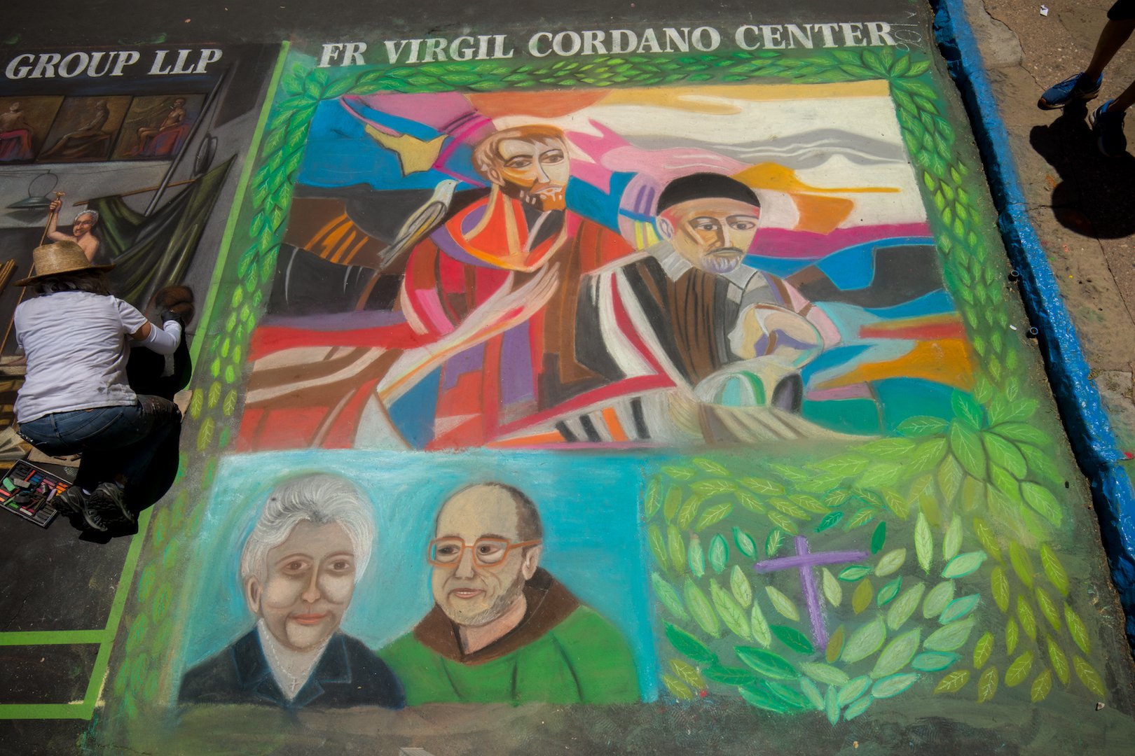  Fr. Virgil Cordano Center  Artist:  Sr. Maria Hoa and FVCC Companionship Club Members 