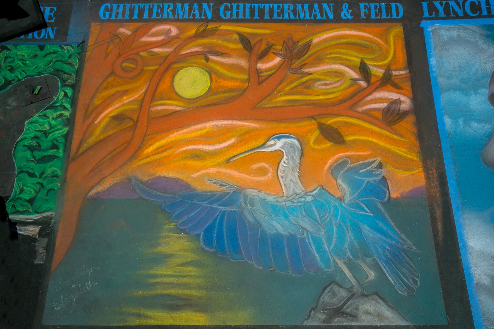  Ghitterman, Ghitterman and Feld  Artists:  Elizabeth Diaz and Woodlyn 