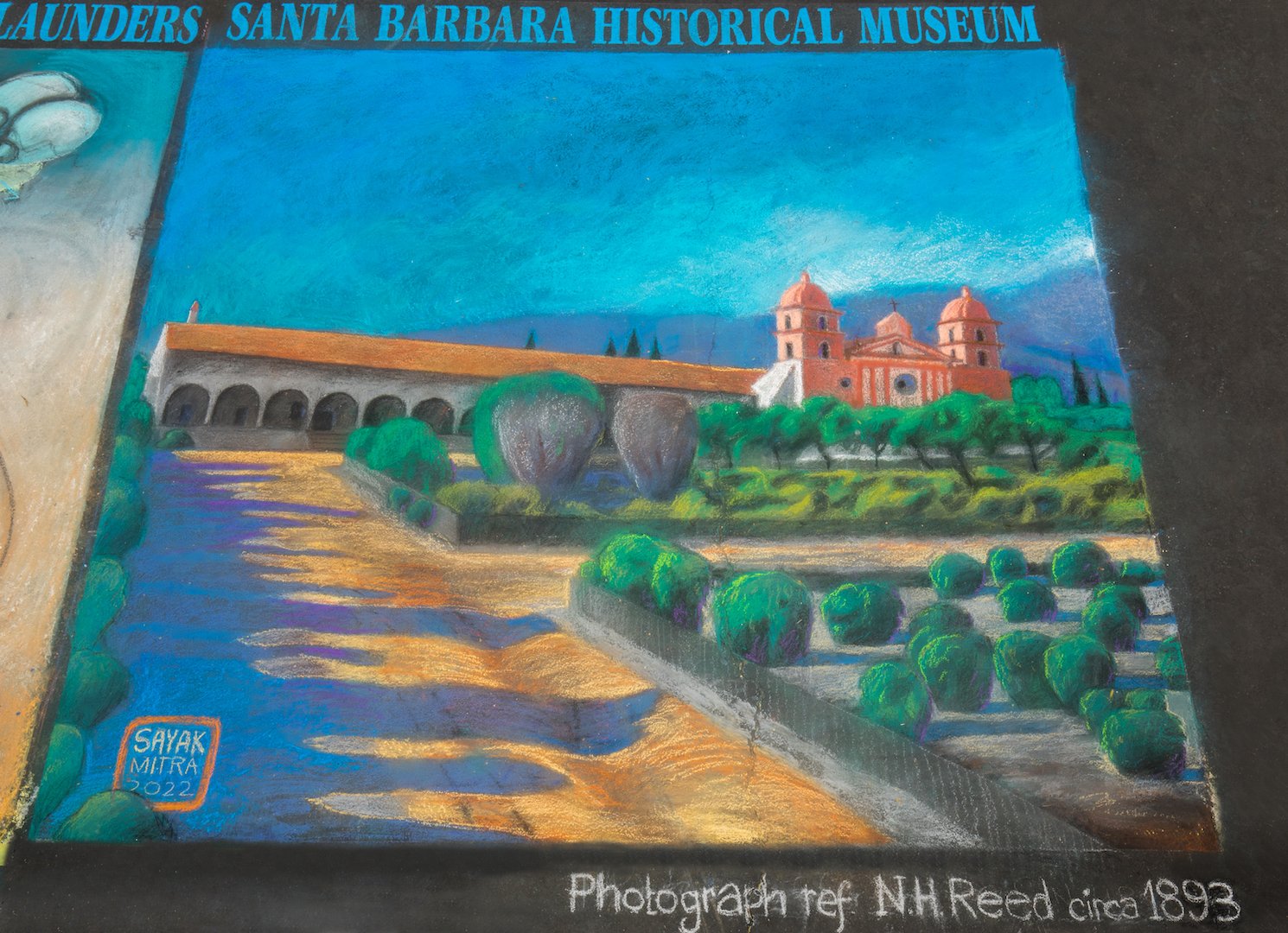  Santa Barbara Historical Museum  Artist:  Sayak Mitra 